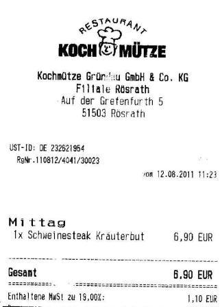 svuw Hffner Kochmtze Restaurant